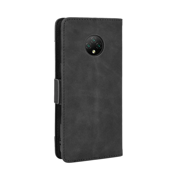 Funda Protectora de Cuero con Tapa y Soporte para Doogee X95 - Negro