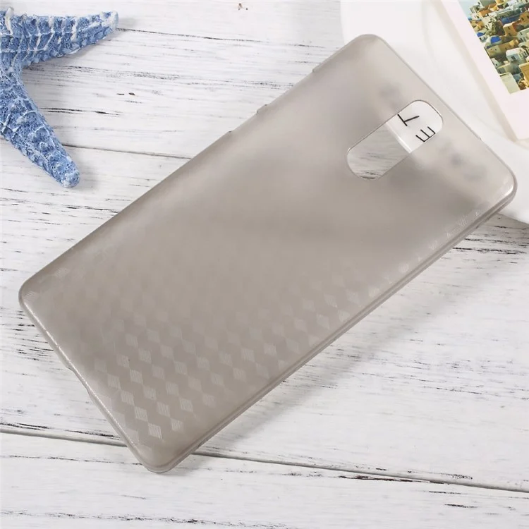 Geometric Pattern Hard PC Case for Doogee Y6 Max - Grey