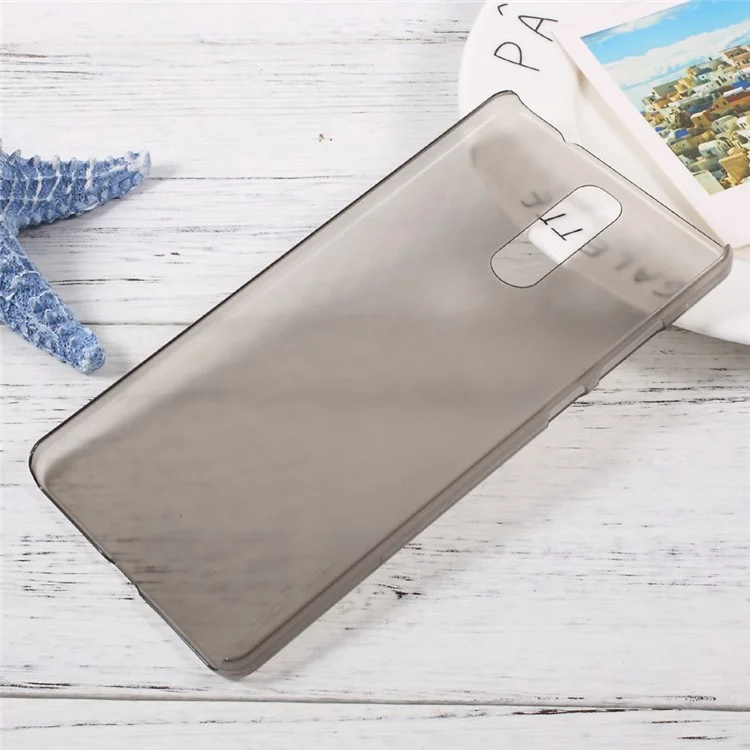 Geometric Pattern Hard PC Case for Doogee Y6 Max - Grey