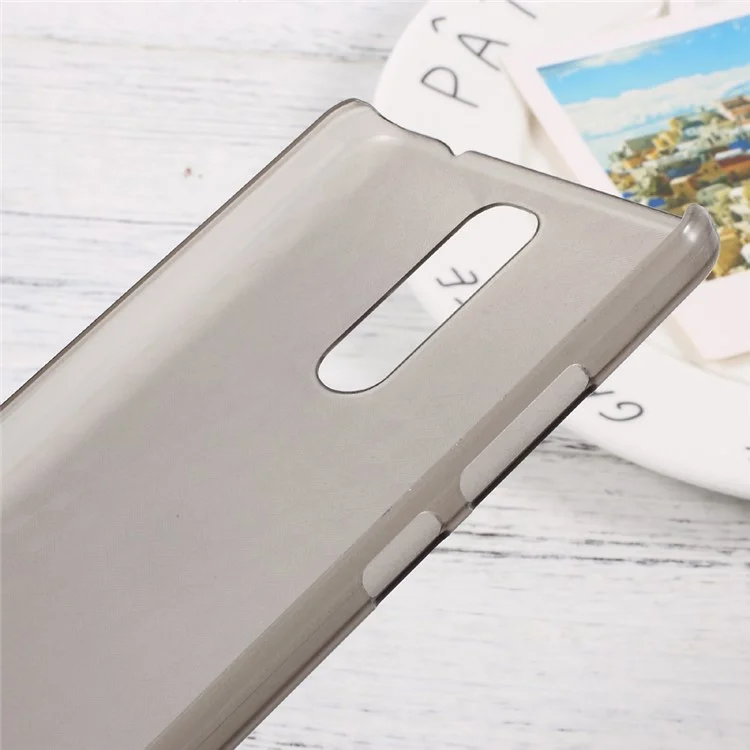 Geometric Pattern Hard PC Case for Doogee Y6 Max - Grey