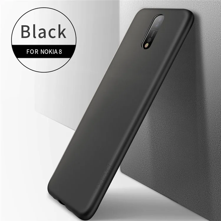 X-LEVEL Guardian Series Matte TPU Case for Nokia 8 - Black