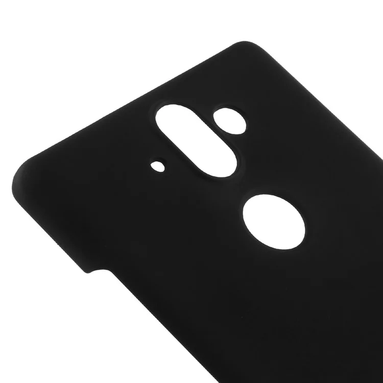 Glossy Hard Plastic Cell Phone Cover for Nokia 9 / 8 Sirocco - Black