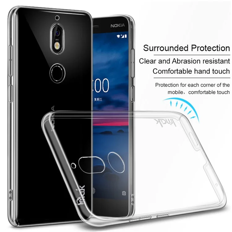 IMAK Crystal Case II Pro for Nokia 7 Scratch-resistant Clear PC Hard Phone Cover