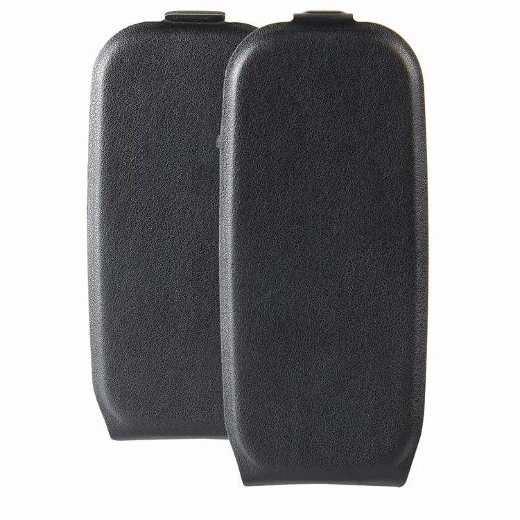 Crazy Horse Leather Vertical Case for Nokia 105 - Black