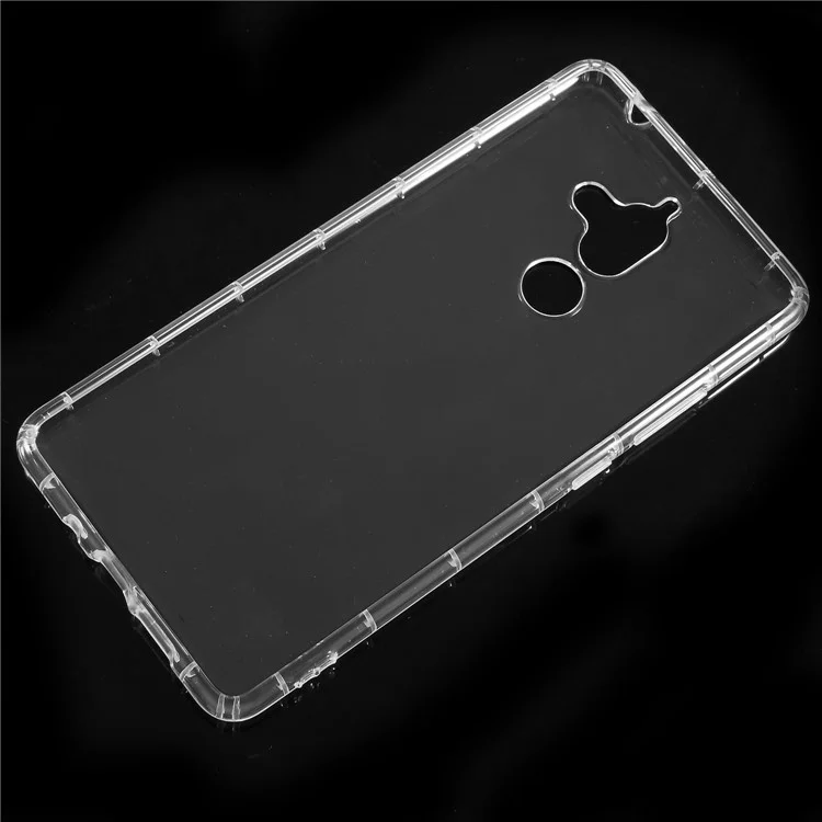 Clear TPU Soft Mobile Phone Shell Cover for Nokia 7 plus