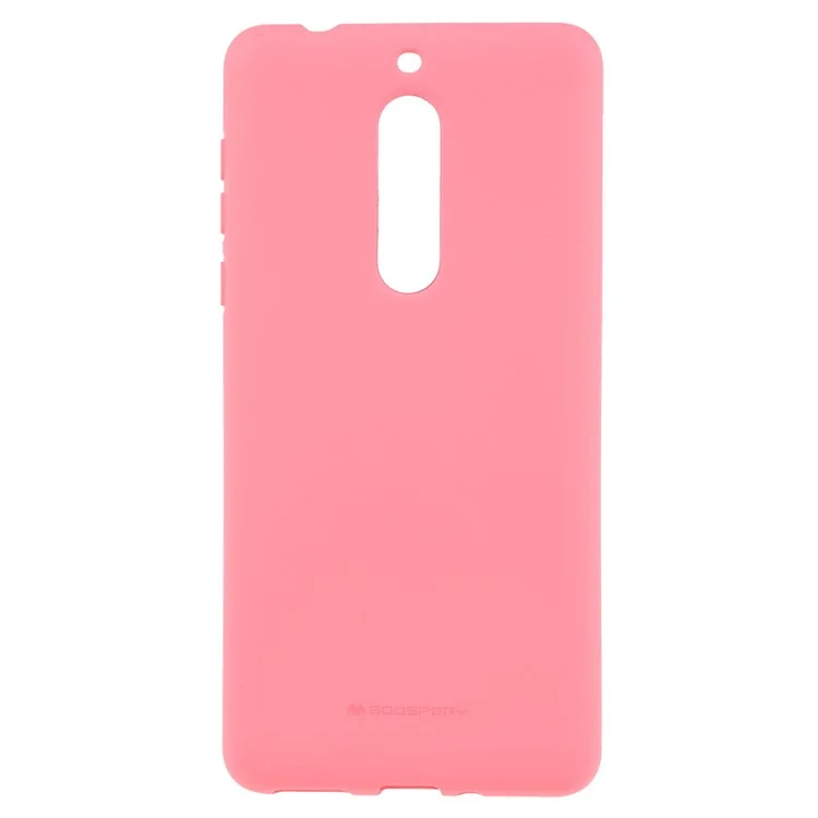 MERCURY GOOSPERY Anti-fingerprint Matte TPU Case for Nokia 5 - Pink