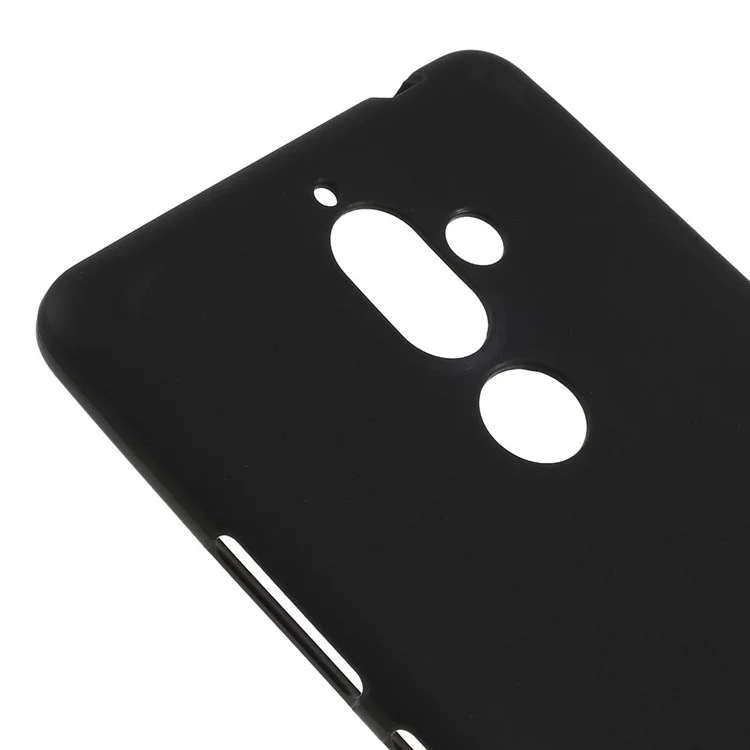 Double-sided Matte TPU Case for Nokia 7 plus - Black