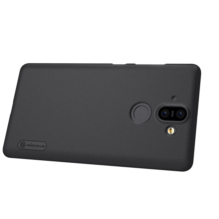 NILLKIN Super Frosted Shield PC Hard Case + Screen Film for Nokia 9/8 Sirocco - Black