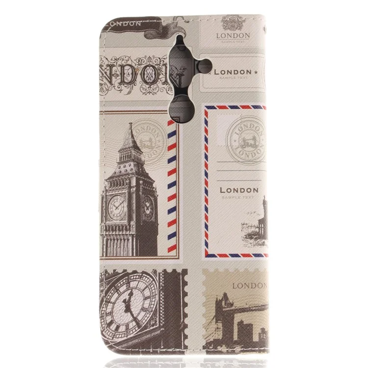 Pattern Printing Wallet Stand PU Leather Cover for Nokia 7 plus - UK Flag