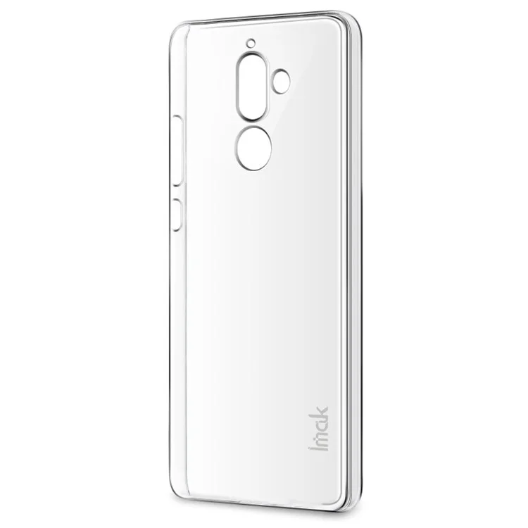 IMAK Crystal Case II Scratch-resistant Clear PC Hard Phone Cover for Nokia 7 plus