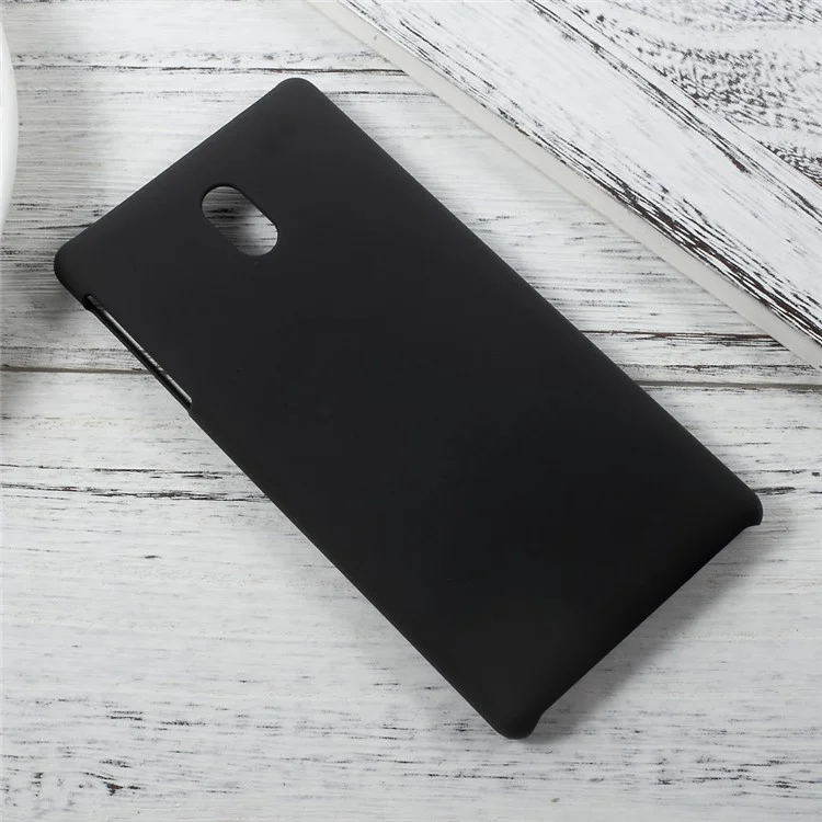Rubberized Hard PC Case for Nokia 3 - Black