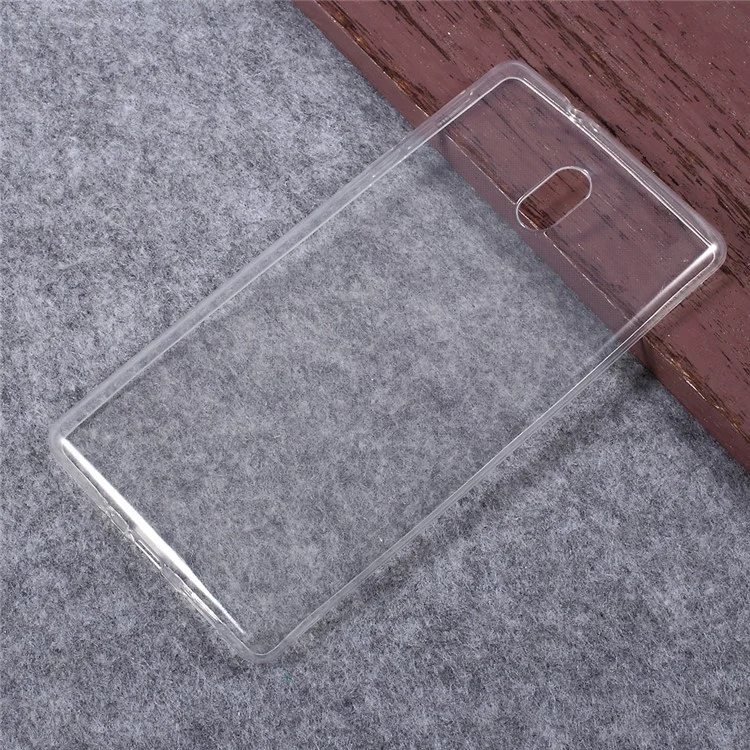 Transparent Soft TPU Protective Back Case Cover for Nokia 3