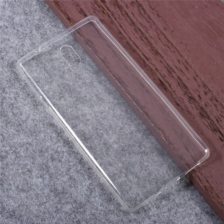 Transparent Soft TPU Protective Back Case Cover for Nokia 3