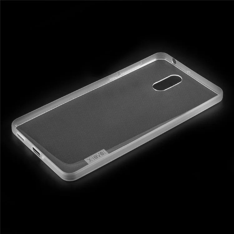 X-LEVEL Anti-skid TPU Mobile Phone Cover for Nokia 6 - Transparent
