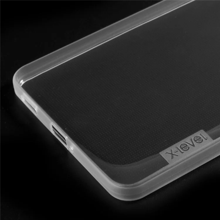 X-LEVEL Anti-skid TPU Mobile Phone Cover for Nokia 6 - Transparent