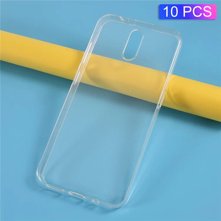 10 PCS Étui de téléphone TPU souple et transparent pour Nokia 2.3 
