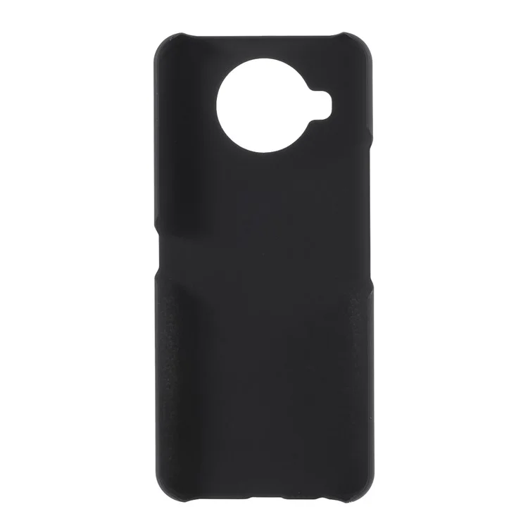 Rubberized PC Back Protector Cover for Nokia 8.3 5G - Black