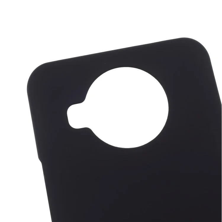 Rubberized PC Back Protector Cover for Nokia 8.3 5G - Black