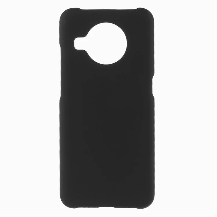 Rubberized Hard PC Cell Phone Case for Nokia X10 / X20 - Black