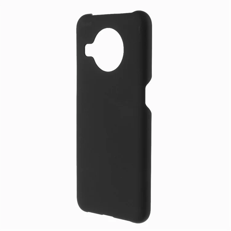 Rubberized Hard PC Cell Phone Case for Nokia X10 / X20 - Black