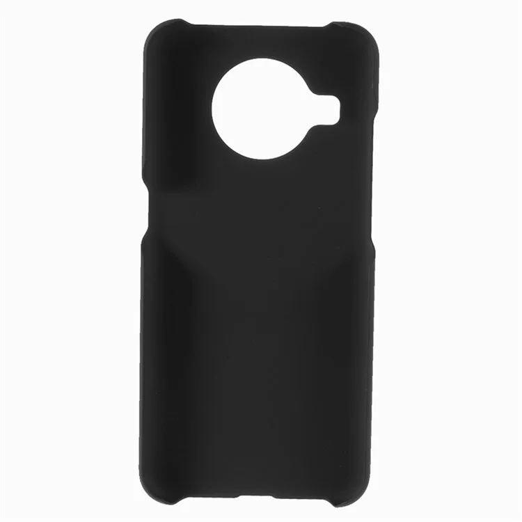 Rubberized Hard PC Cell Phone Case for Nokia X10 / X20 - Black