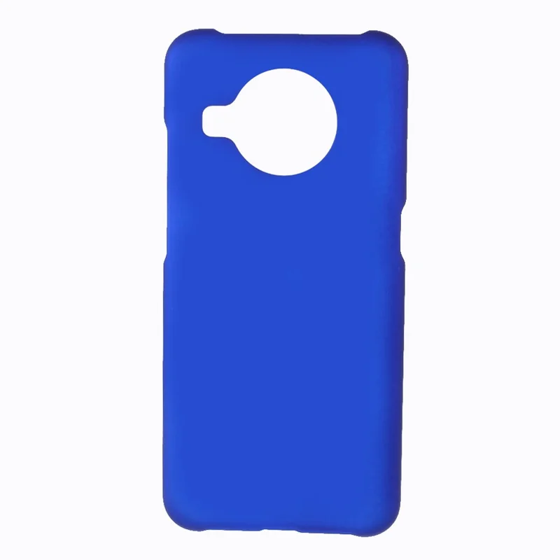 Rubberized Hard PC Cell Phone Case for Nokia X10 / X20 - Blue