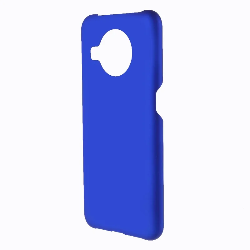Rubberized Hard PC Cell Phone Case for Nokia X10 / X20 - Blue