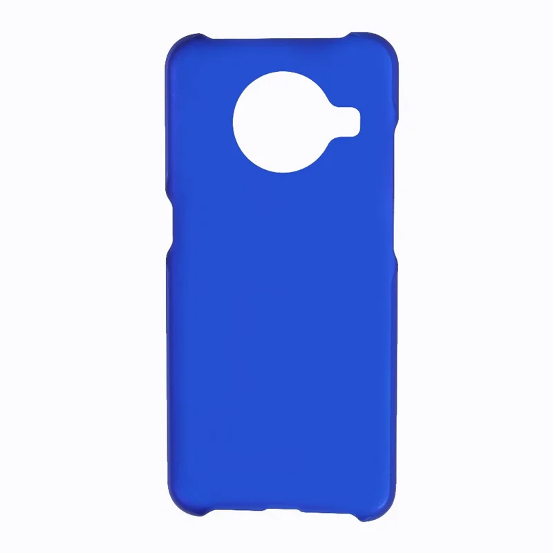Rubberized Hard PC Cell Phone Case for Nokia X10 / X20 - Blue