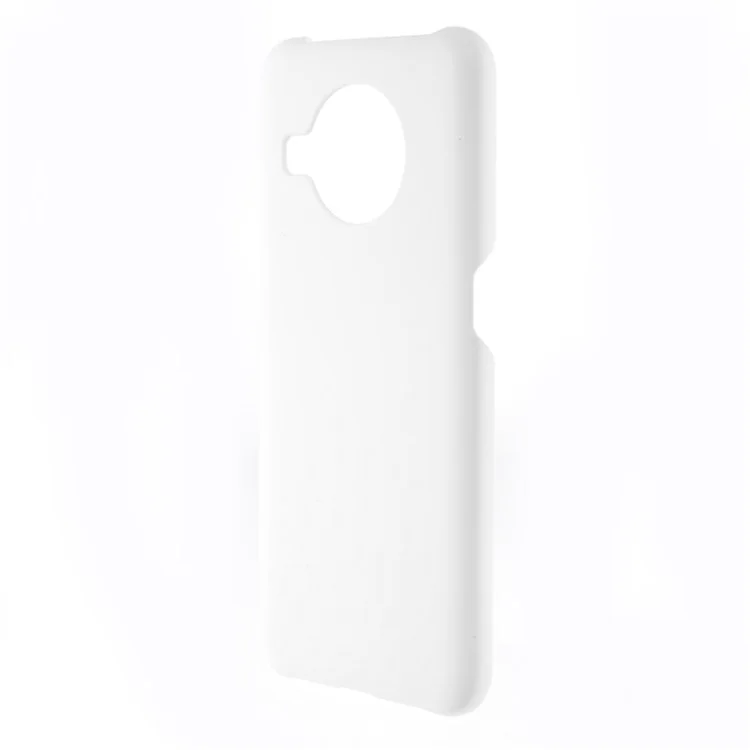 Cassa Del Telefono Cellulare a Gomma Gommata Per Nokia X10 / X20 - Bianca