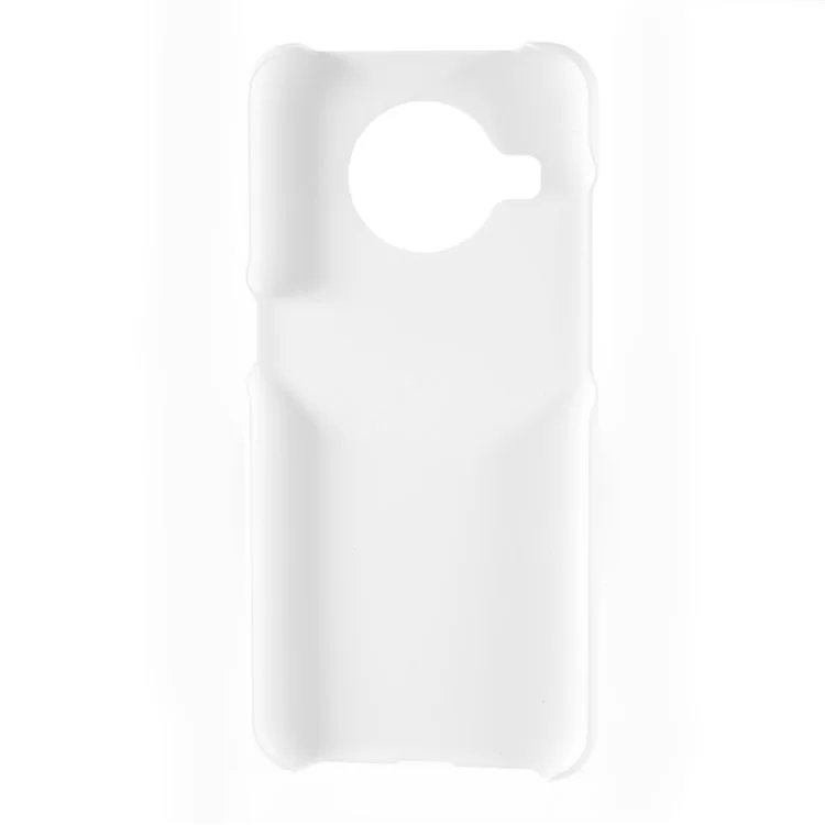Cassa Del Telefono Cellulare a Gomma Gommata Per Nokia X10 / X20 - Bianca