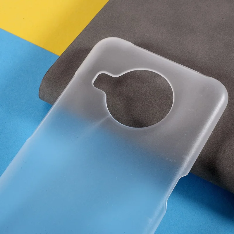 Rubberized Hard PC Cell Phone Case for Nokia X10 / X20 - Transparent