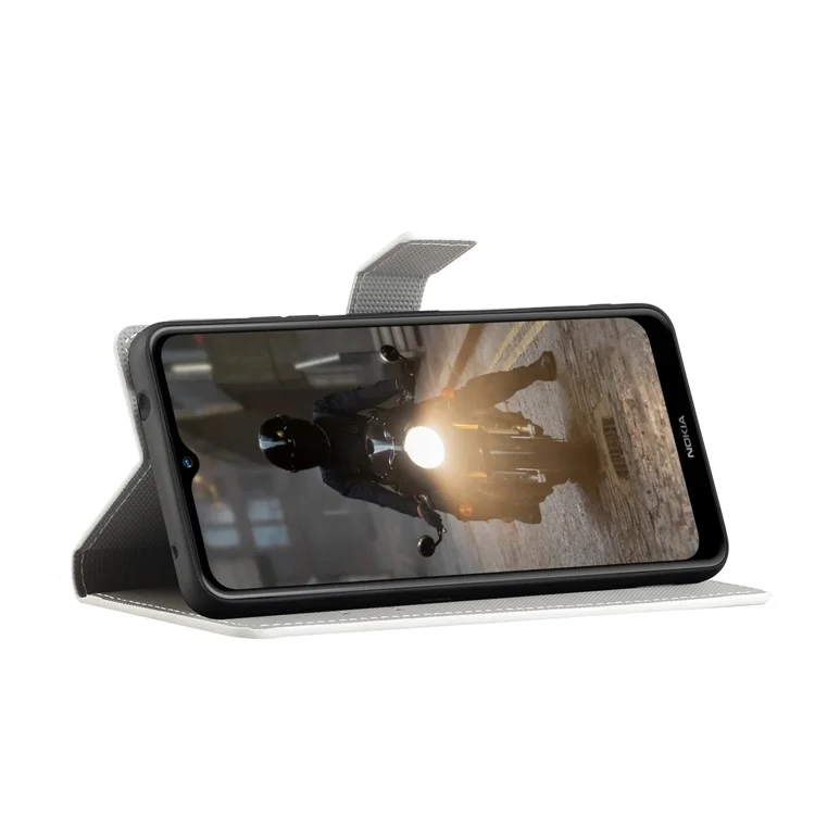 Padrão de Proteção de Proteção Total Caixa de Proteção de Couro Para Nokia G10/G20 - Coruja Única