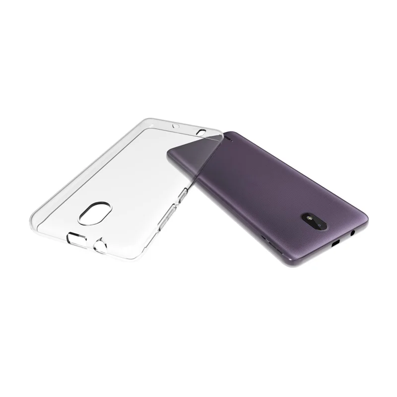 10Pcs/Pack Watermark-Free Anti Scratch TPU Phone Back Case Shell for Nokia C01 Plus