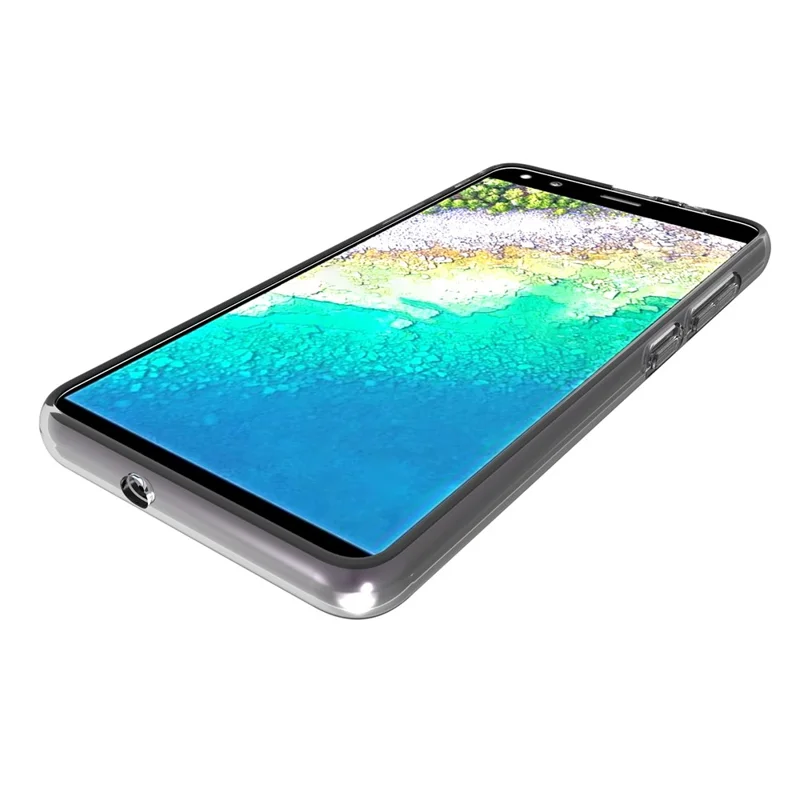 10Pcs/Pack Watermark-Free Anti Scratch TPU Phone Back Case Shell for Nokia C01 Plus