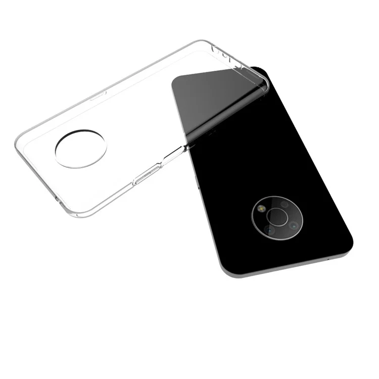 10 Шт. / Упаковка Anti-stres Soft TPU Внутреннее Водяной Знак Free Clear Mobile Case Phone Shell Для Nokia G300