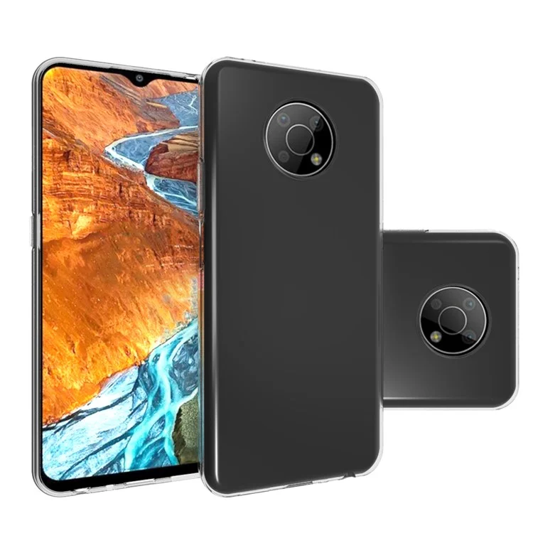 10 Шт. / Упаковка Anti-stres Soft TPU Внутреннее Водяной Знак Free Clear Mobile Case Phone Shell Для Nokia G300
