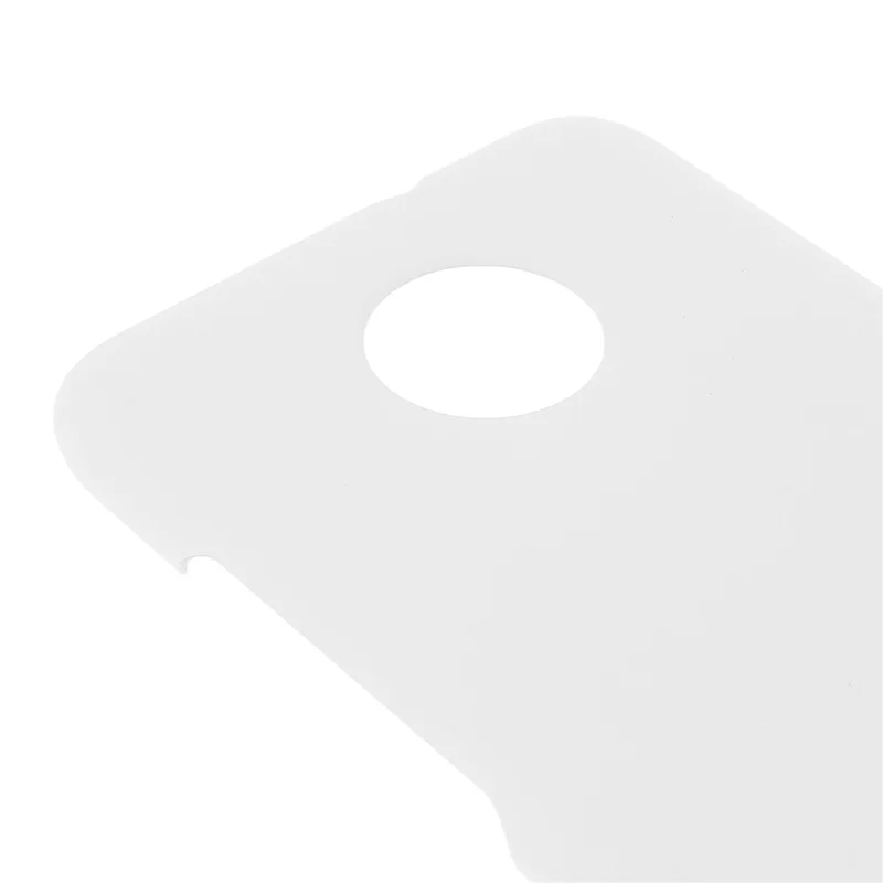 Light Slim Rubberized Anti-Scratch Phone Drop-proof Hard PC Phone Case for Nokia C10/C20 - White