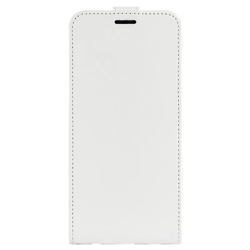 For Nokia G11 / G21 Crazy Horse Texture PU Leather Vertical Flip Case Magnetic Clasp Protective Cover with Card Holder - White