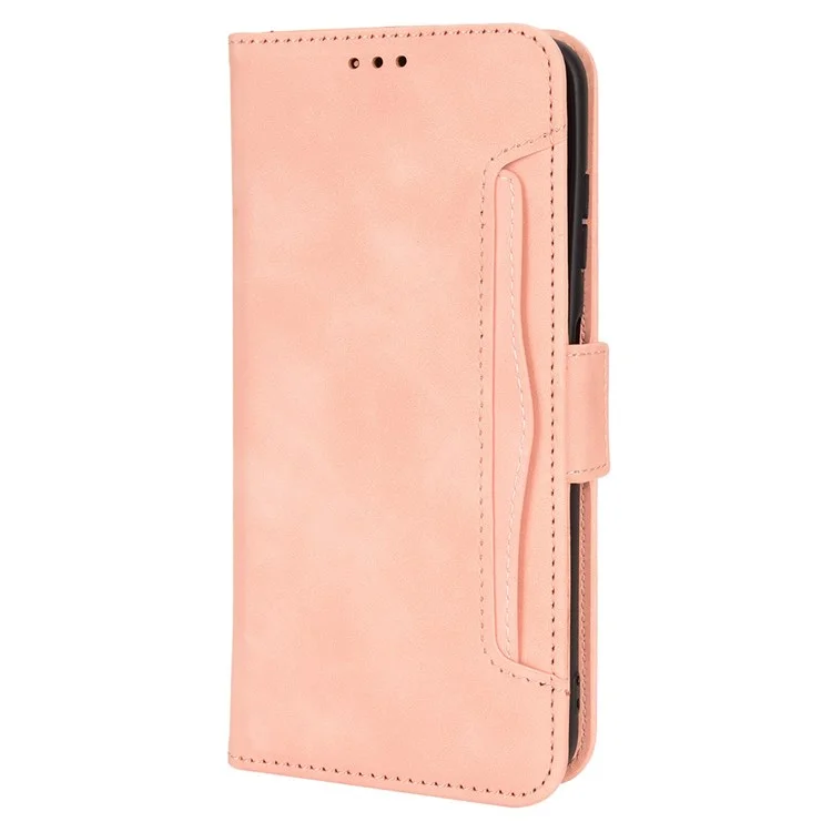 Para Nokia G21 / G11 Magnetic Multi-functional Flip PU Leather Case Wallet Book Stand Folio Card Holder Phone Cover - Pink