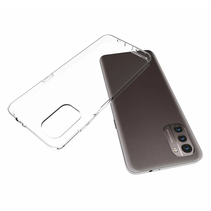 10pcs / Paket Schutzhülle Für Nokia G21, Klare TPU Präzise Ausschnitte Innen Wasserzeichen-freie Anti-Drop-Telefonabdeckung