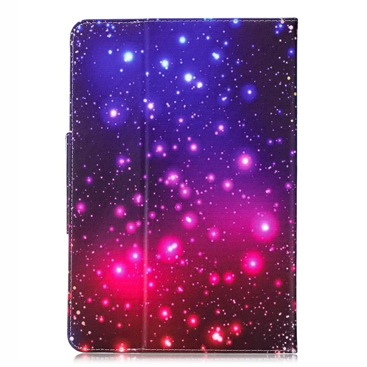 Pattern Printing Universal Wallet Leather Stand Case for 7-inch Tablet PC - Colorized Pattern