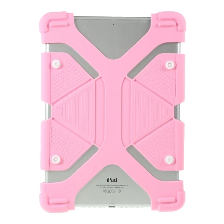 Universal Silicone Flexible Protector Cover for Lenovo Tab3 7 Plus / LG G Pad 7.0 - Pink