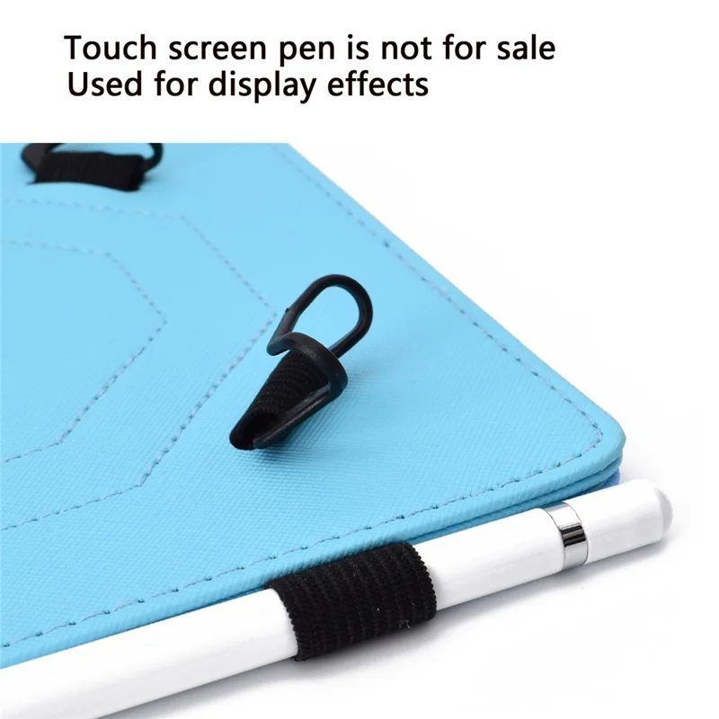 Patterned 10-inch Tablet Universal PU Leather Protective Case for iPad 9.7 (2018) / Lenovo Tab 4 10 Plus etc - Butterfly and White Flower