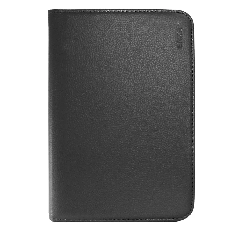 ENKAY HAT PRINCE Litchi Skin 360 Degree Rotary PU Leather Tablet Case for 10 inch Tablet - Black