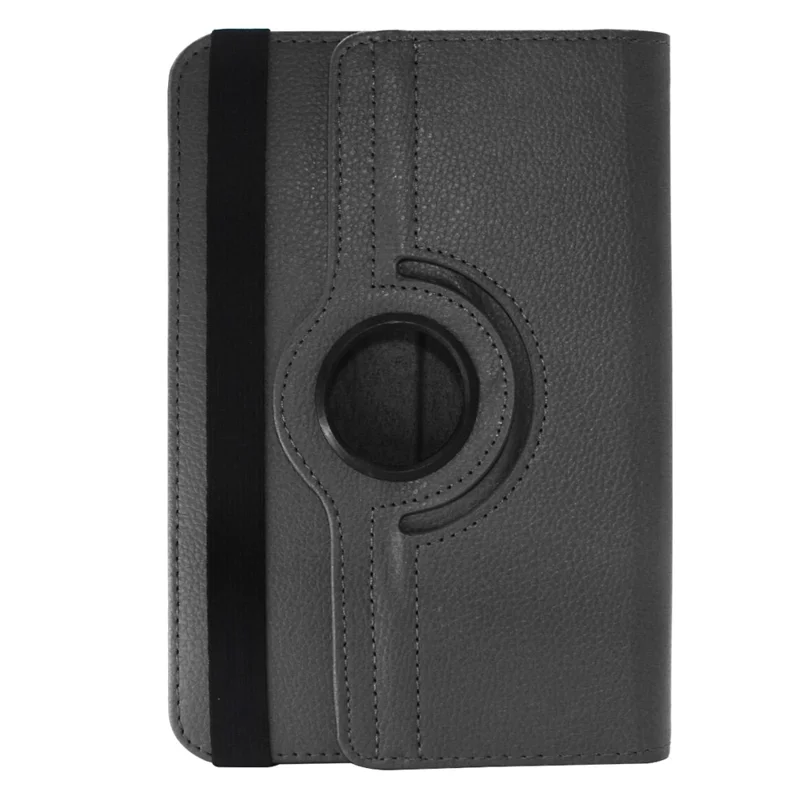 ENKAY HAT PRINCE Litchi Skin 360 Degree Rotary PU Leather Tablet Case for 10 inch Tablet - Black
