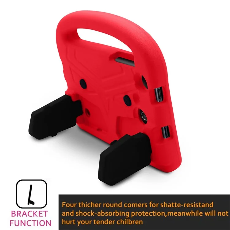 Capa de Acessório de Espuma EVA à Prova de Choques para Samsung Galaxy Tab T230 T235/T280 T285/T110 T111/SM-T113 - Vermelho