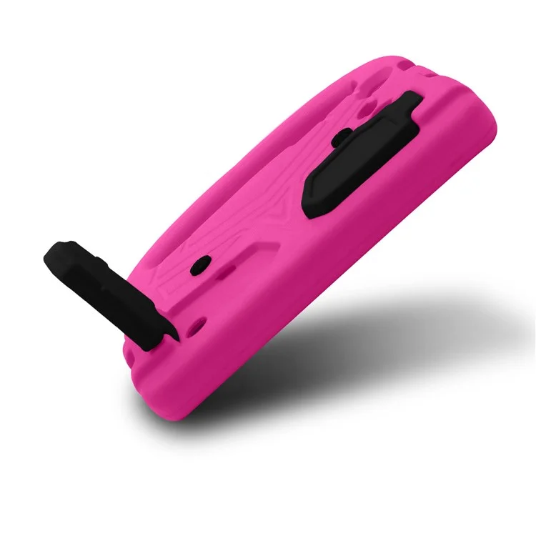 Tampa Acessória de Suporte de Espuma EVA à Prova de Choque Para Samsung Galaxy Tab T230 T235/T280 T285/T110 T111/SM-T113 - Rosa