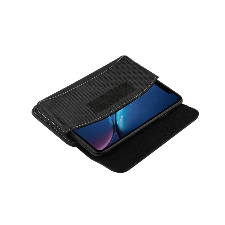 5,5 Zoll Universal Case Oxford Cloth Phone Bag mit Gürtelclip für Herren (horizontale Ausführung), Größe: 15,7 x 8,0 x 1,8 cm