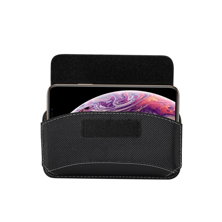 Bolsa de Tecido Oxford Universal de 4,7-5,2 polegadas com Clipe de Cinto para Homens (Estilo Horizontal), Tamanho: 15 x 7,5 x 1,8cm