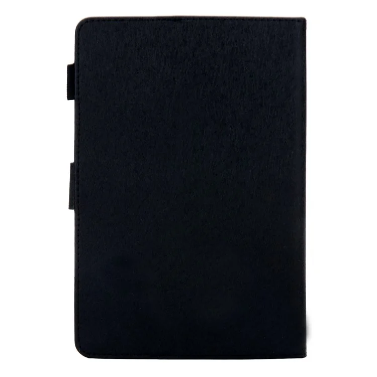 Capa Universal De Couro De Couro Com Armazenamento De Cartão Para Tablet De 7 Polegadas - Preto